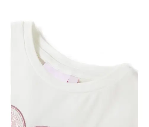 Vaikiški Marškinėliai, Ekru Spalvos, 92 Dydžio