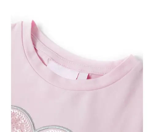 Bērnu T-Krekls, Gaiši Rozā, 104