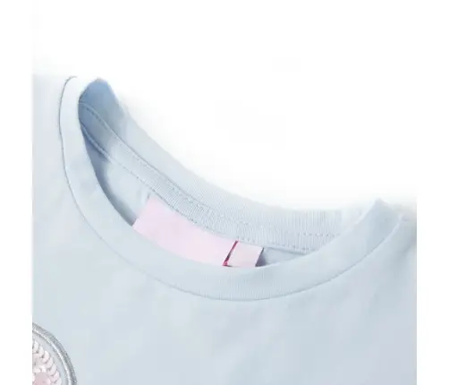 Bērnu T-Krekls, Gaiši Zils, 128