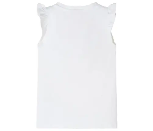 Bērnu Krekls Ar Volānu Piedurknēm, Balts, 116