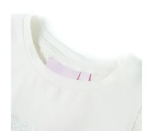 Bērnu Krekls Ar Volānu Piedurknēm, Balts, 116