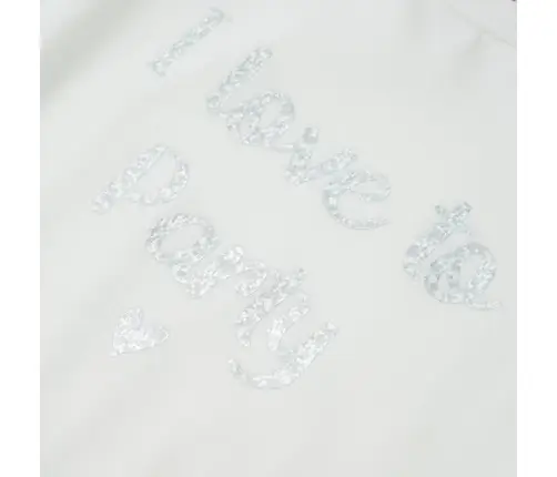 Bērnu Krekls Ar Volānu Piedurknēm, Balts, 128