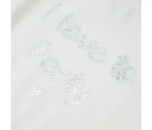 Bērnu Krekls Ar Volānu Piedurknēm, Balts, 140