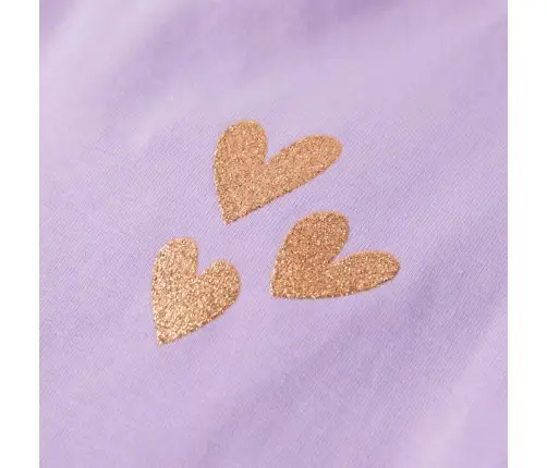 Vaikiški Marškinėliai Be Rankovių, Alyvinės Spalvos, 128 Dydžio