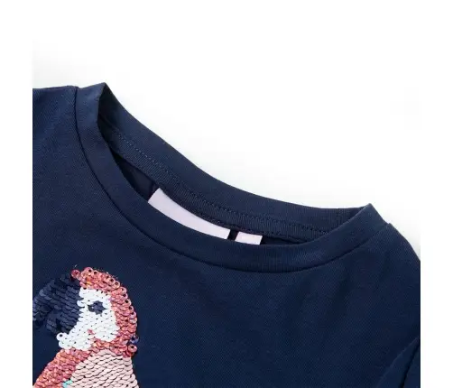 Bērnu T-Krekls, Tumši Zils, 140