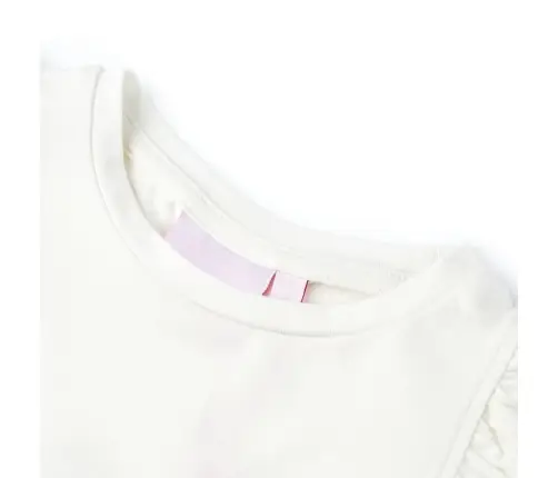 Vaikiški Marškinėliai, Ekru Spalvos, 116 Dydžio