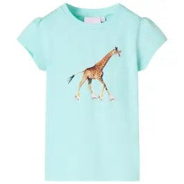 Vaikiški Marškinėliai, Šviesiai Mėlynos Spalvos, 92 Dydžio