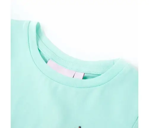 Bērnu T-Krekls, Gaiša Ūdens Krāsā, 104