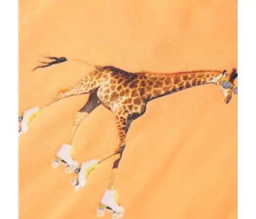 Bērnu T-Krekls, Koši Oranžs, 116