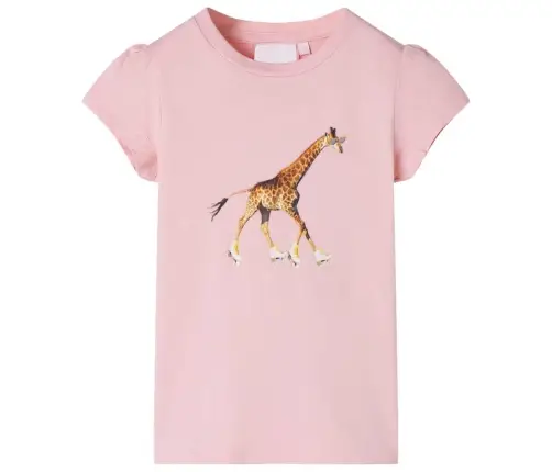 Vaikiški Marškinėliai, Šviesiai Rožinės Spalvos, 116 Dydžio