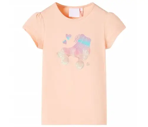 Laste T-Särk, Heleoranž, 116