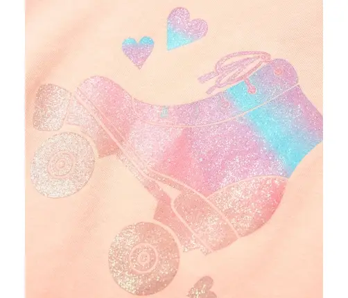 Bērnu T-Krekls, Gaiši Oranžs, 128