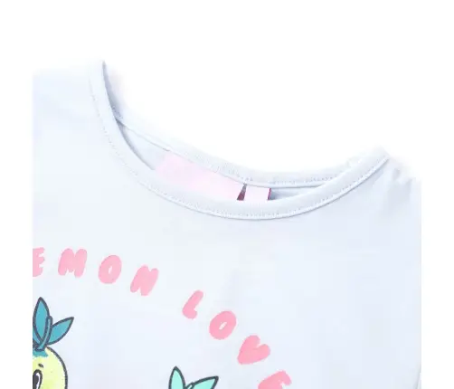 Bērnu T-Krekls, Gaiši Zils, 104