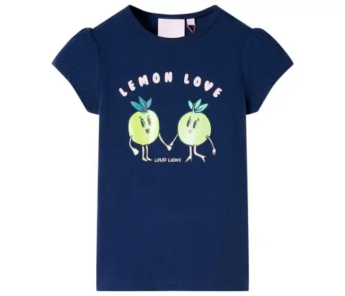 Vaikiški Marškinėliai, Tamsiai Mėlynos Spalvos, 92 Dydžio