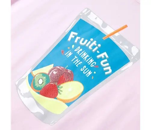 Vaikiški Marškinėliai, Šviesiai Rožinės Spalvos, 140 Dydžio