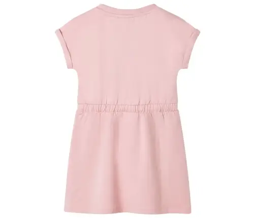 Vaikiška Suknelė Su Sutraukiama Juostele, Šviesiai Rožinė, 92 Dydžio