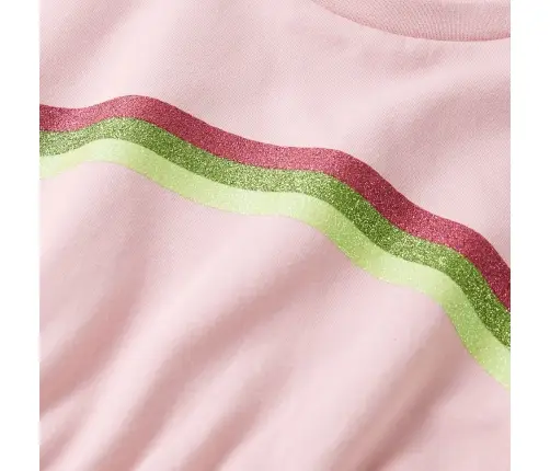 Vaikiška Suknelė Su Sutraukiama Juostele, Šviesiai Rožinė, 128 Dydžio