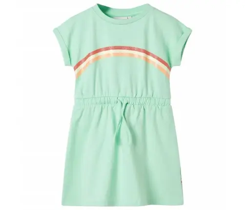 Laste Kleit Pingutusnööriga, Erkroheline, 128