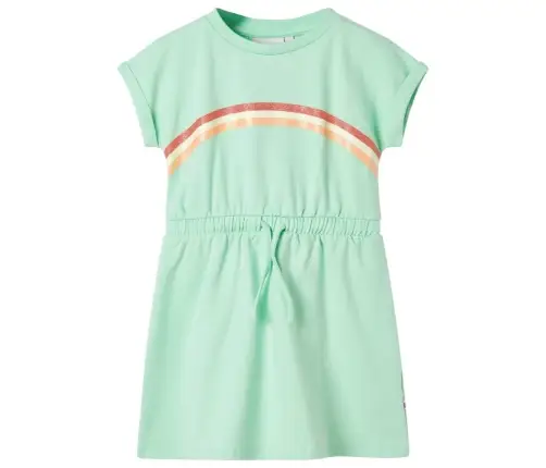 Laste Kleit Pingutusnööriga, Erkroheline, 140