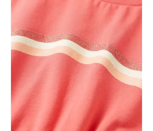 Bērnu Kleita Ar Aukliņu, Koraļļu Krāsā, 140