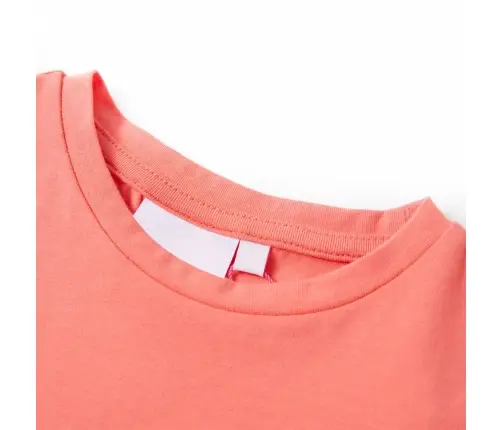 Bērnu Krekls Ar Piedurknēm, Koraļļu Krāsā, 140