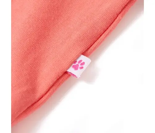 Bērnu Krekls Ar Piedurknēm, Koraļļu Krāsā, 140