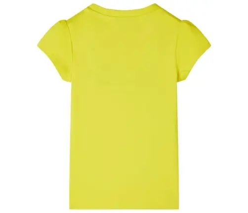 Bērnu Krekls Ar Piedurknēm, Koši Dzeltens, 92