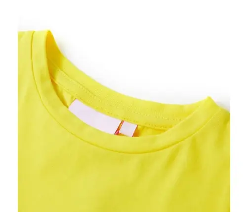 Bērnu Krekls Ar Piedurknēm, Koši Dzeltens, 92