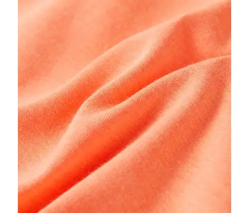 Lühikeste Varrukatega Laste Särk, Neoonoranž, 116