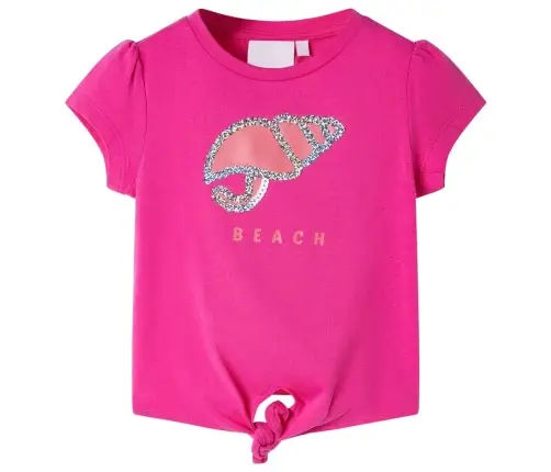 Bērnu T-Krekls, Tumši Rozā, 140