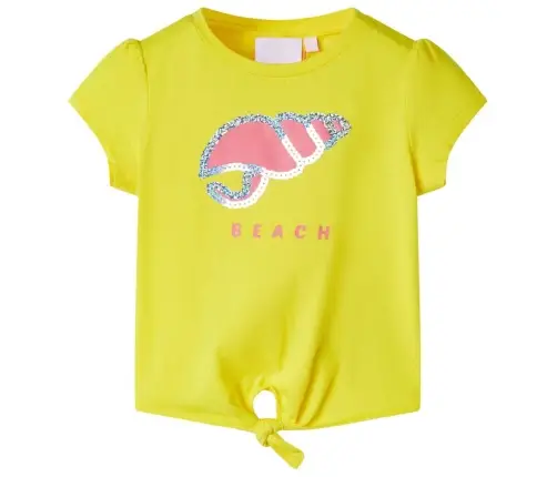 Laste T-Särk, Kollane, 128