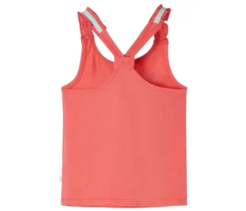 Bērnu Tops, Vienradža Apdruka, Koraļļu Krāsā, 128