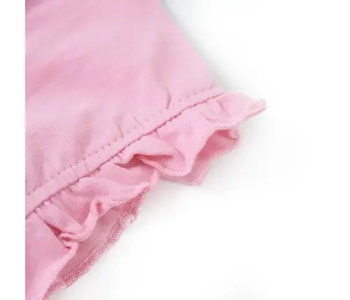 Bērnu Krekls Ar Īsām Piedurknēm, Koši Rozā, 128