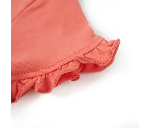 Bērnu Krekls Ar Īsām Piedurknēm, Koraļļu Krāsā, 128