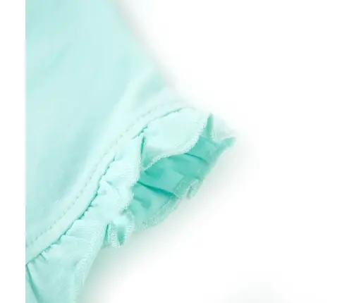 Bērnu Krekls Ar Īsām Piedurknēm, Gaiši Ūdens Zils, 92