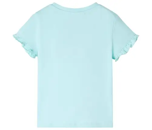 Lühikeste Varrukatega Laste T-Särk, Helesinine, 104