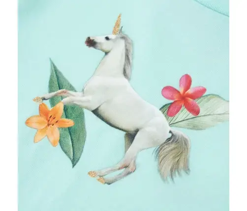 Lühikeste Varrukatega Laste T-Särk, Helesinine, 116