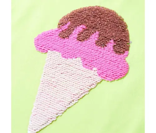 Bērnu T-Krekls, Neona Dzeltens, 128