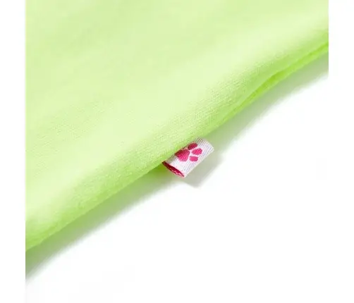 Bērnu T-Krekls, Neona Dzeltens, 140