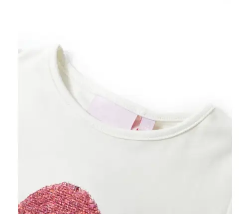 Vaikiški Marškinėliai, Ekru Spalvos, 116 Dydžio