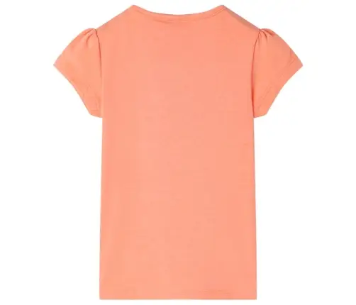 Bērnu T-Krekls, Neona Oranžs, 116