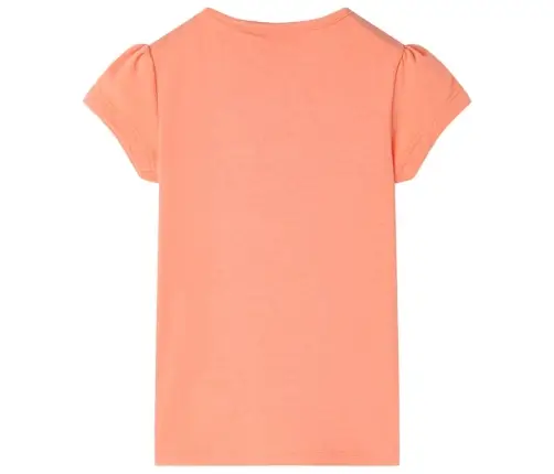 Bērnu T-Krekls, Neona Oranžs, 128