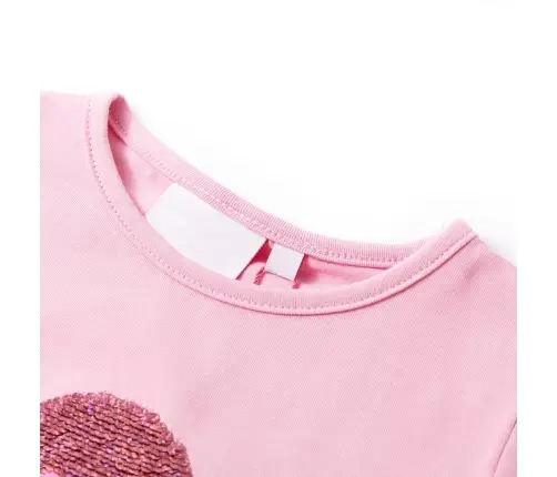 Bērnu T-Krekls, Koši Rozā, 140