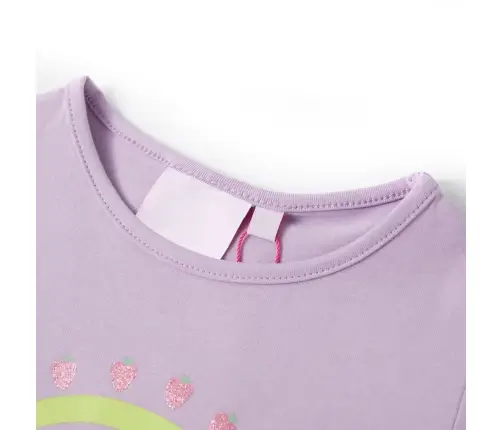 Bērnu T-Krekls, Ceriņu Krāsā, 140