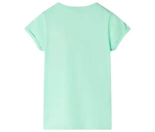 Bērnu T-Krekls, Koši Zaļš, 104