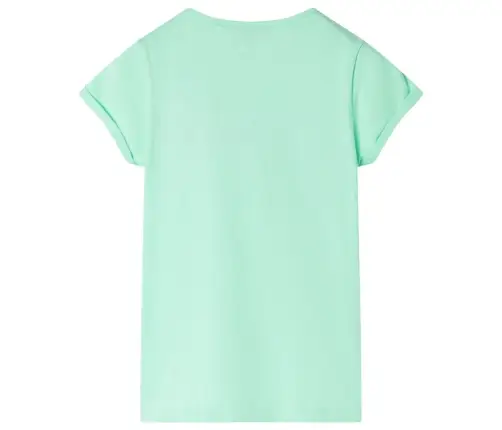 Bērnu T-Krekls, Koši Zaļš, 140