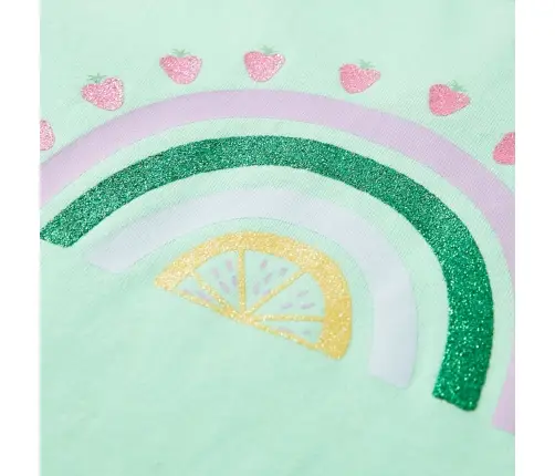 Bērnu T-Krekls, Koši Zaļš, 140