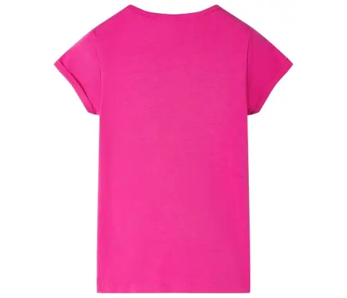 Bērnu T-Krekls, Tumši Rozā, 116