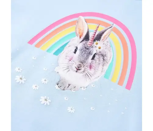 Vaikiškas Sportinis Megztinis, Šviesiai Mėlynos Spalvos, 92 Dydžio