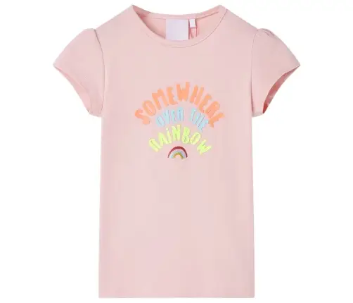 Bērnu T-Krekls, Gaiši Rozā, 140